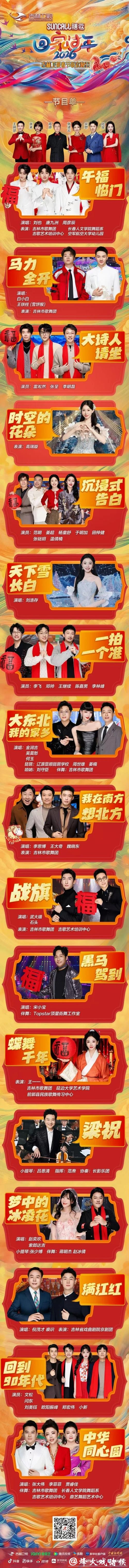 2026吉林卫视春晚节目单曝光 抢先速览回家过年的精彩盛宴 2026吉林卫视春晚节目单曝光 抢先速览回家过年的精彩盛宴